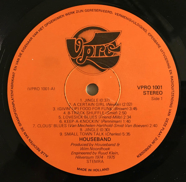 Houseband – Houseband LP vinyl record, image 3 of 5