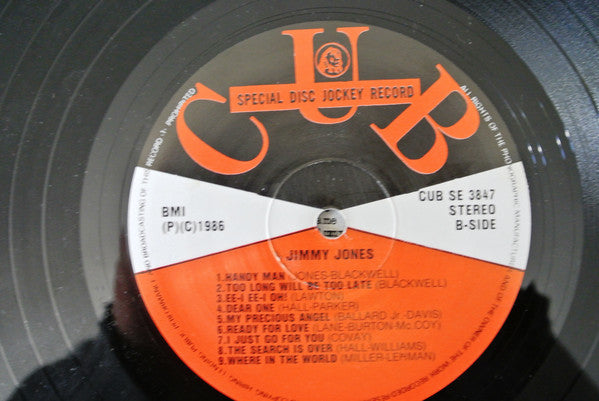 Jimmy Jones – Good Timin' LP vinyl record, image 3 of 6