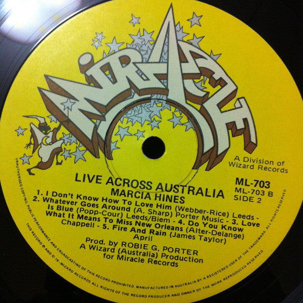 Marcia Hines – Live Across Australia (2xLP) LP vinyl record, image 7 of 10