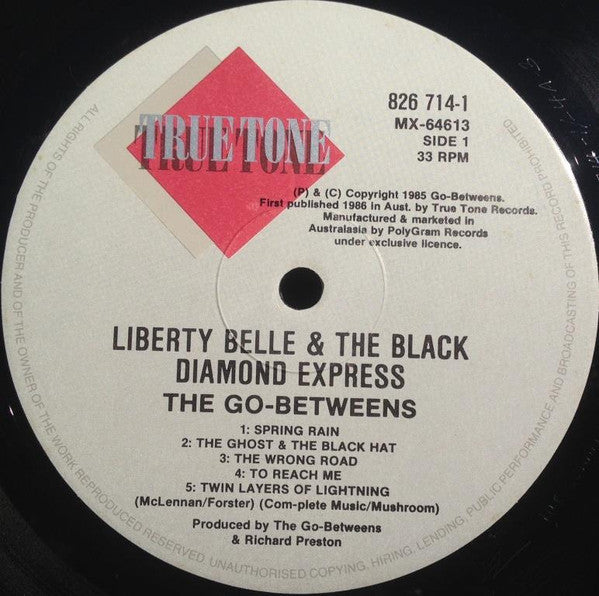 The Go-Betweens – Liberty Belle And The Black Diamond Express LP vinyl record, image 3 of 4