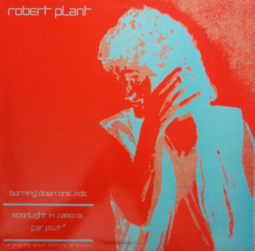 Robert Plant – Burning Down One Side 12" vinyl record, image 1 of 4