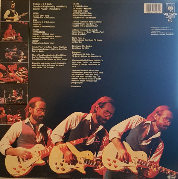 Al Di Meola – Tour De Force - "Live" LP vinyl record, image 2 of 4
