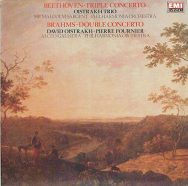 Ludwig Van Beethoven, David Oistrakh Trio, Sir Malcolm Sargent, Philharmonia Orchestra, Johannes Brahms, David Oistrach, Pierre Fournier, Alceo Galliera, Philharmonia Orchestra – Triple Concerto / Double Concerto