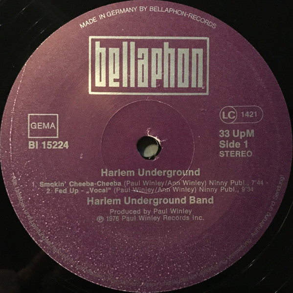 Harlem Underground Band, George Benson – Harlem Underground LP vinyl record, image 3 of 4