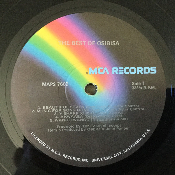 Osibisa – The Best Of Osibisa LP vinyl record, image 4 of 5