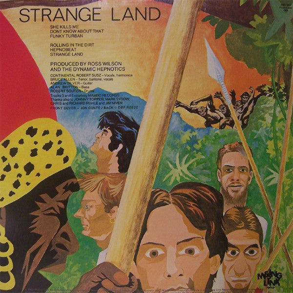The Dynamic Hepnotics – Strange Land 12" vinyl record, image 2 of 4