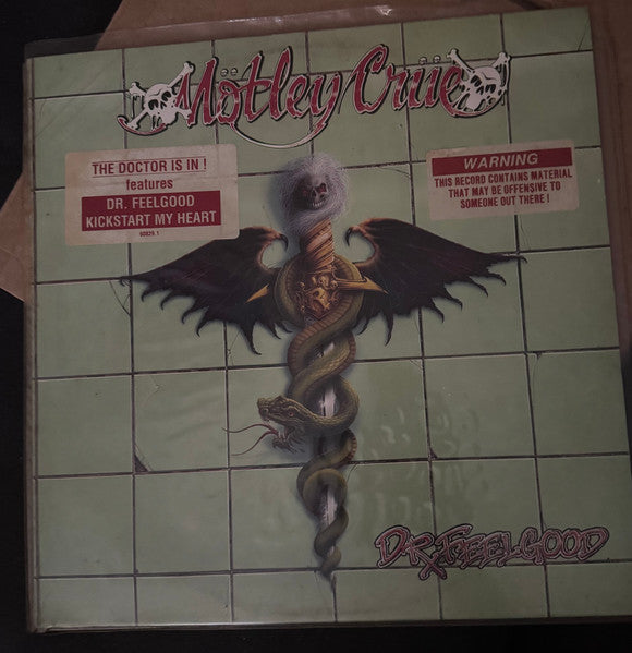 Mötley Crüe – Dr. Feelgood LP vinyl record, image 7 of 7