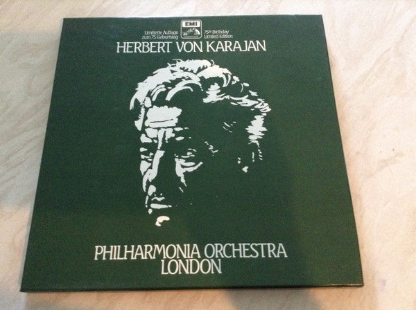Herbert Von Karajan, Philharmonia Orchestra – 75th Birthday Limited Edition (4xLP) LP vinyl record, image 9 of 10