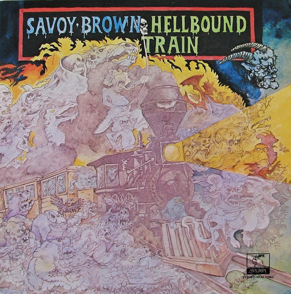 Savoy Brown – Hellbound Train LP vinyl record, image 1 of 7