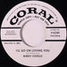 Buddy Covelle – Lorraine / I'll Go On Loving You 7" vinyl record, image 2 of 2