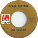 Joe Cocker, Leon Russell, The Shelter People – Space Captain / The Letter 7" vinyl record, image 1 of 2