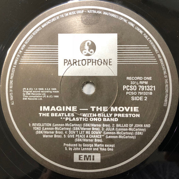 John Lennon – Imagine (Music From The Motion Picture) (2xLP) LP vinyl record, image 6 of 8