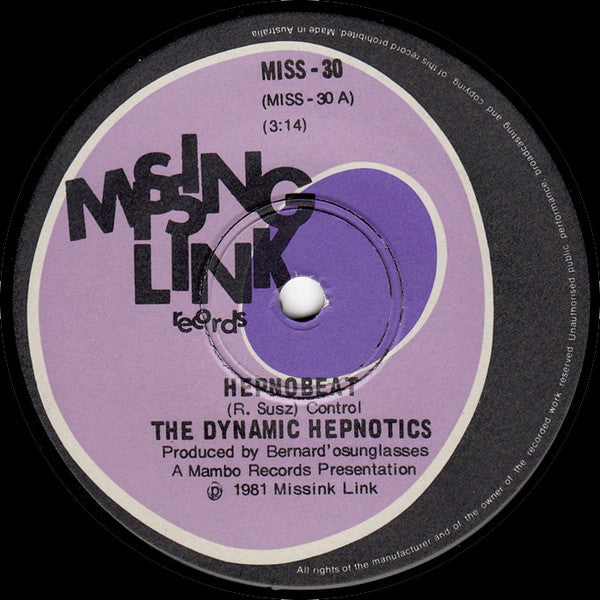 The Dynamic Hepnotics – Hepnobeat! / Funky Turban Part 13 1/2 7" vinyl record, image 3 of 4