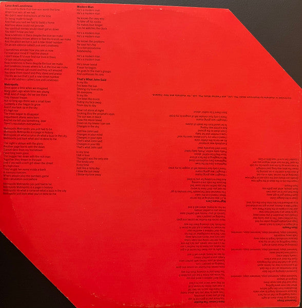 The Motors – Tenement Steps LP vinyl record, image 4 of 6