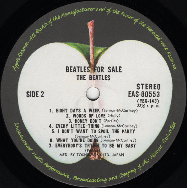 The Beatles, The Beatles – Beatles For Sale = ビートルズ・フォー・セール（ビートルズ '65） LP vinyl record, image 6 of 10