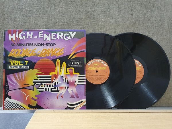 Various – High-Energy Double-Dance Vol. 7 (2xLP) LP vinyl record, image 8 of 8
