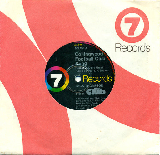 Jack Thompson – Collingwood Football Club Song (Goodbye Dolly Gray)