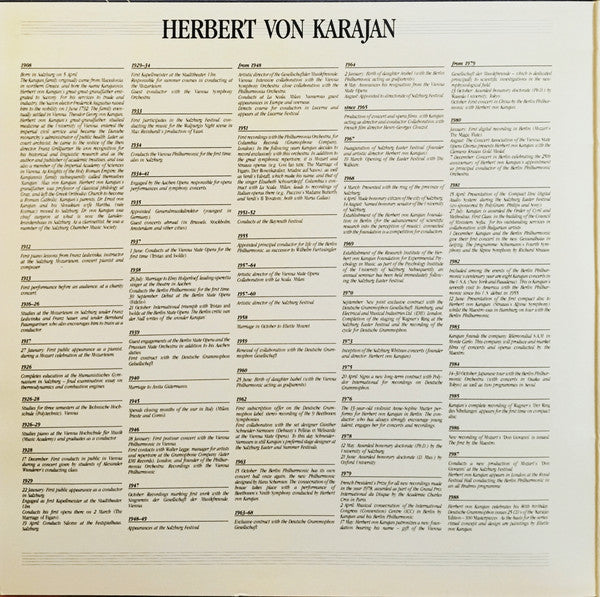 Herbert Von Karajan – The Essential Karajan (2xLP) LP vinyl record, image 3 of 10
