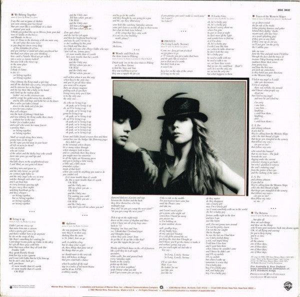 Rickie Lee Jones – Pirates LP vinyl record, image 2 of 7