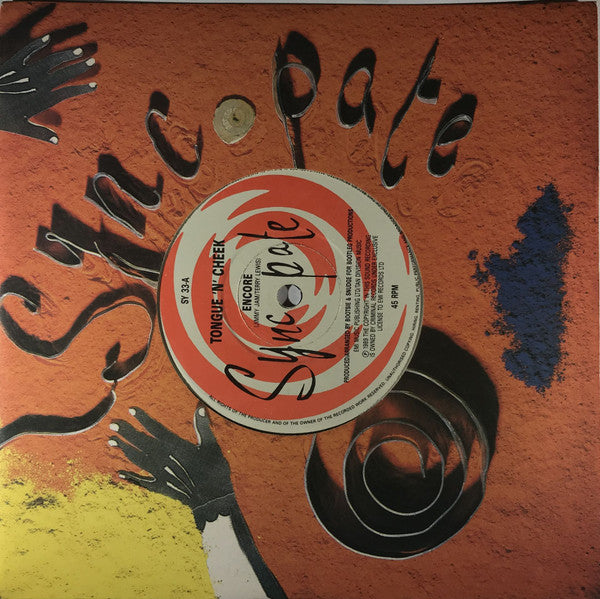 Tongue N Cheek – Encore 7" vinyl record, image 2 of 6
