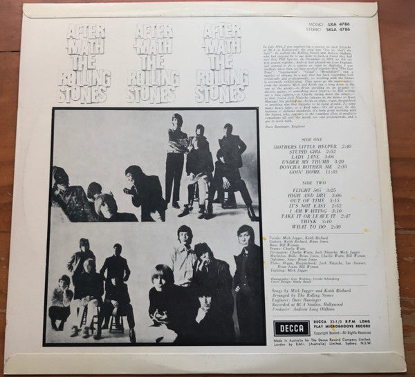 The Rolling Stones – Aftermath LP vinyl record, image 2 of 4