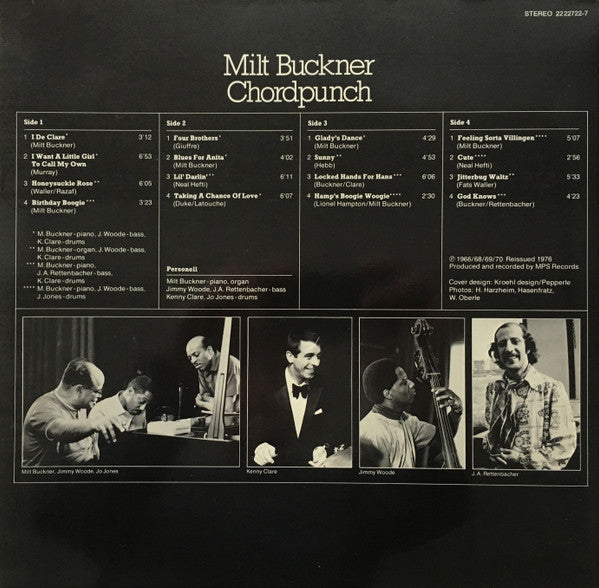 Milt Buckner – Chordpunch (2xLP) LP vinyl record, image 8 of 10