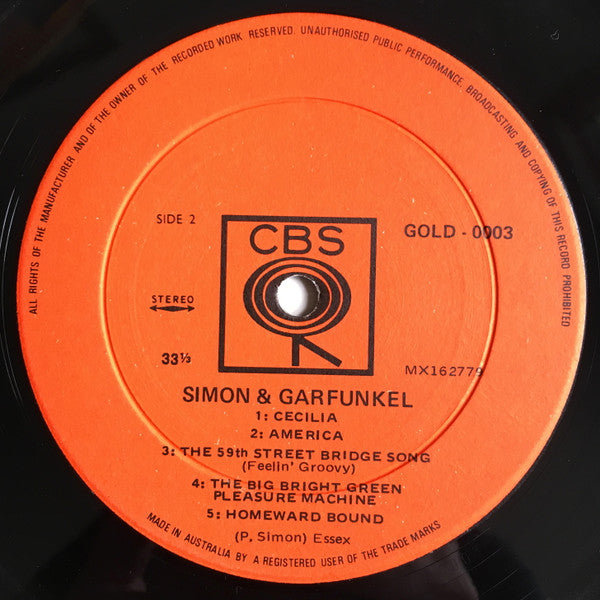 Simon & Garfunkel – Simon & Garfunkel LP vinyl record, image 6 of 6