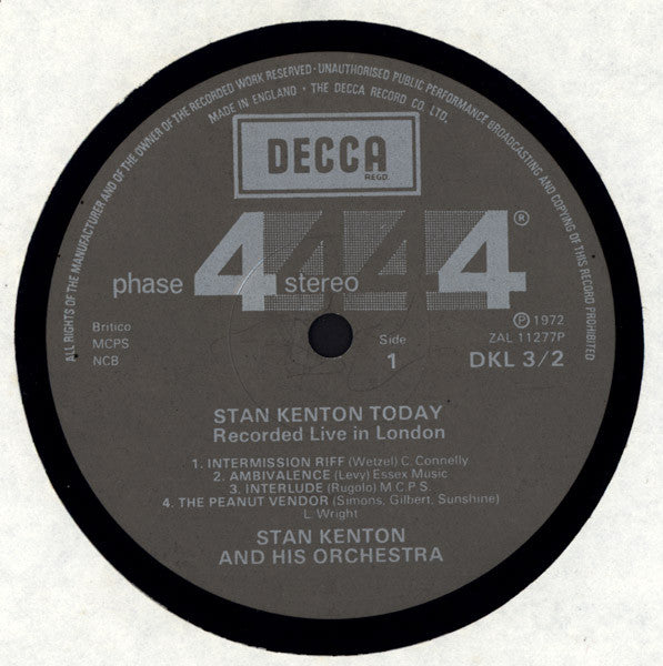 Stan Kenton – Stan Kenton Today (2xLP) LP vinyl record, image 4 of 8