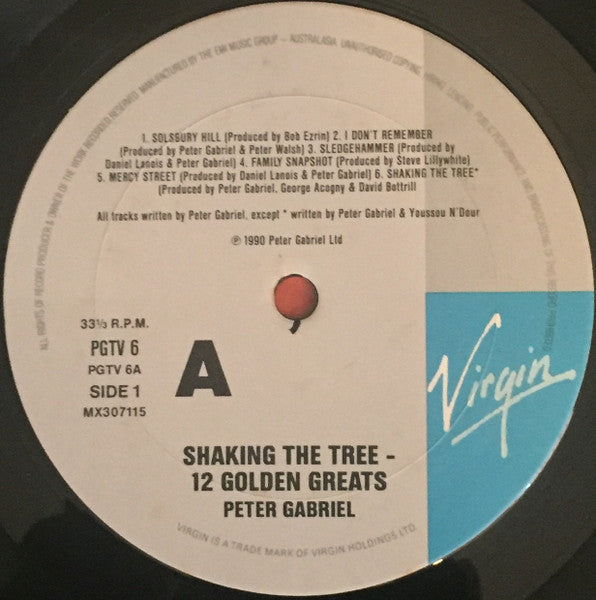Peter Gabriel – Shaking The Tree (Twelve Golden Greats) LP vinyl record, image 5 of 6
