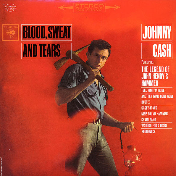 Johnny Cash – Blood, Sweat And Tears LP vinyl record, image 1 of 5