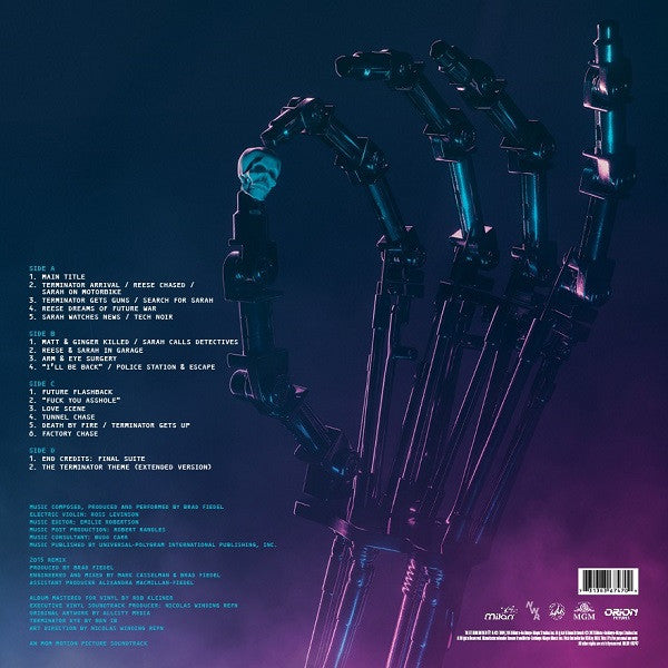 Brad Fiedel – The Terminator LP vinyl record, image 3 of 10