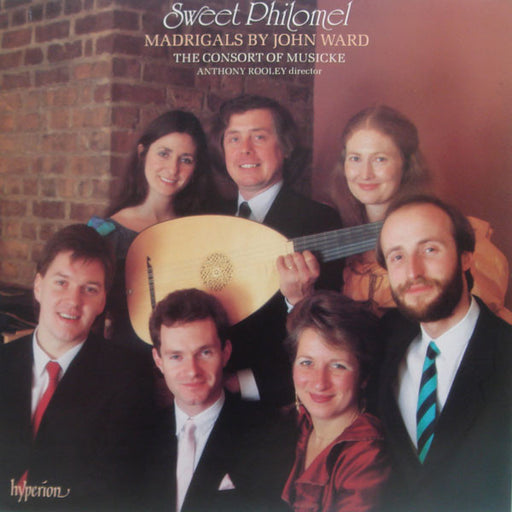 John Ward, The Consort Of Musicke, Anthony Rooley – Sweet Philomel (Madrigals By John Ward) LP vinyl record, image 1 of 4