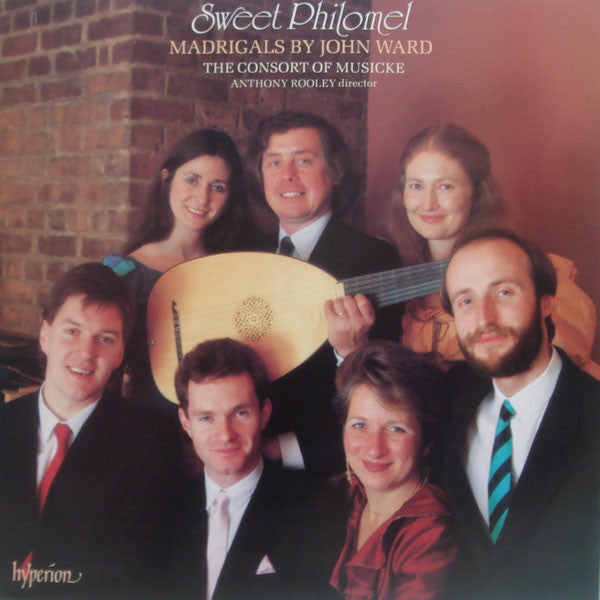 John Ward, The Consort Of Musicke, Anthony Rooley – Sweet Philomel (Madrigals By John Ward) LP vinyl record, image 1 of 4