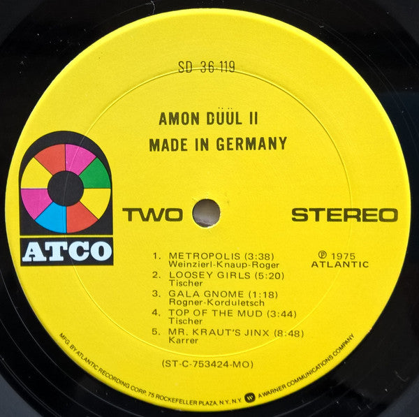 Amon Düül II – Made In Germany LP vinyl record, image 4 of 6