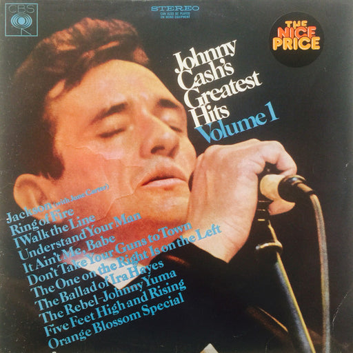 Johnny Cash – Greatest Hits Volume 1 LP vinyl record, image 1 of 5