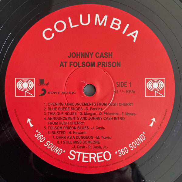 Johnny Cash – At Folsom Prison (2xLP) LP vinyl record, image 6 of 9