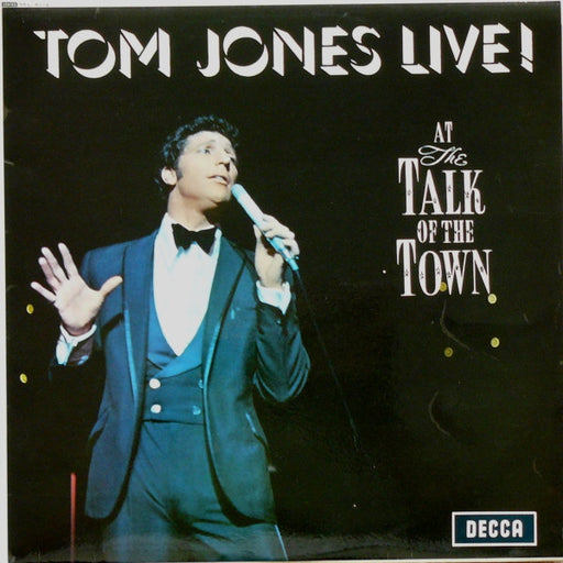 Tom Jones – Tom Jones Live! At The Talk Of The Town LP vinyl record, image 1 of 4