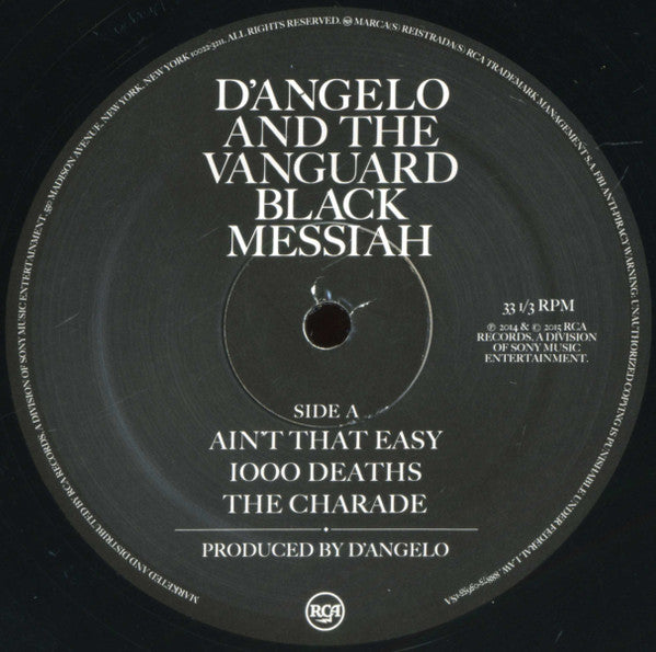 D'Angelo, The Vanguard – Black Messiah (2xLP) LP vinyl record, image 4 of 10
