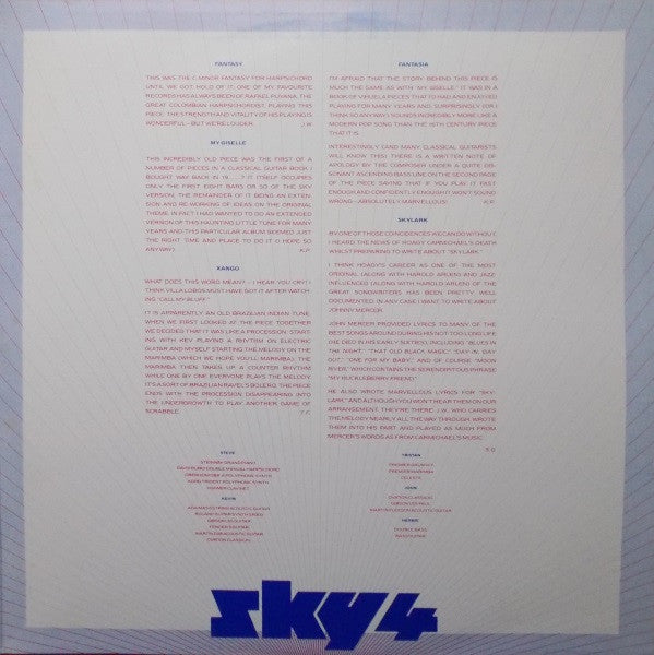 Sky – Sky 4 Forthcoming LP vinyl record, image 6 of 8