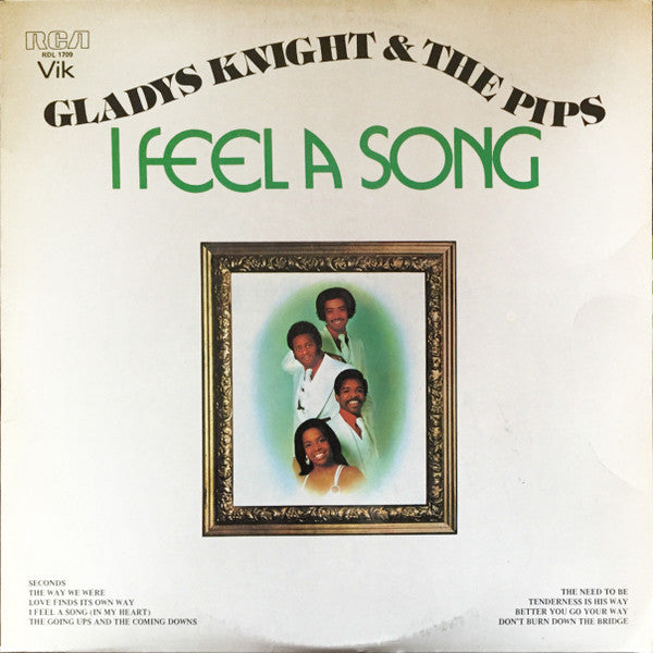 Gladys Knight And The Pips – I Feel A Song LP vinyl record, image 1 of 4