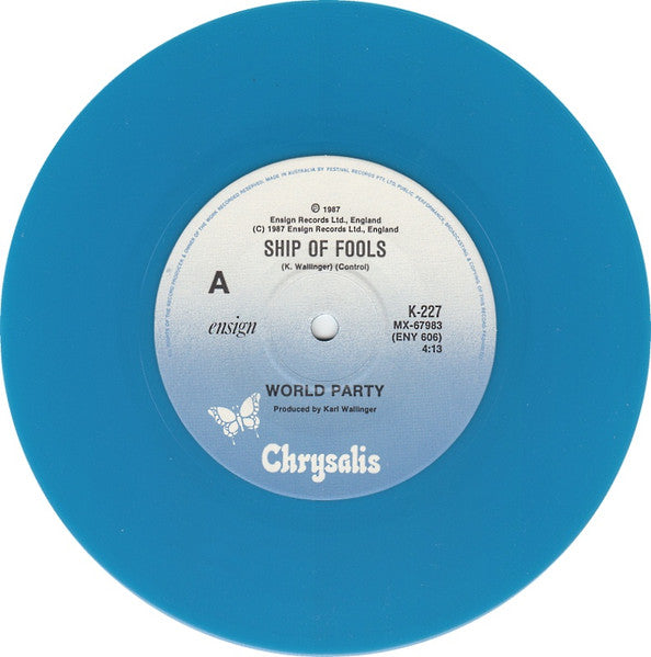 World Party – Ship Of Fools (2x7") 7" vinyl record, image 4 of 7
