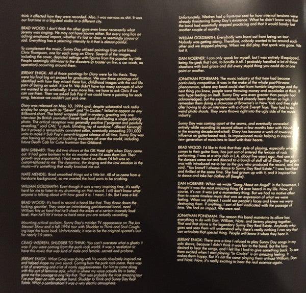 Sunny Day Real Estate – Diary (2xLP) LP vinyl record, image 10 of 10