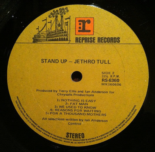 Jethro Tull – Stand Up LP vinyl record, image 4 of 4