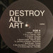 Various – Destroy All Art LP vinyl record, image 3 of 3