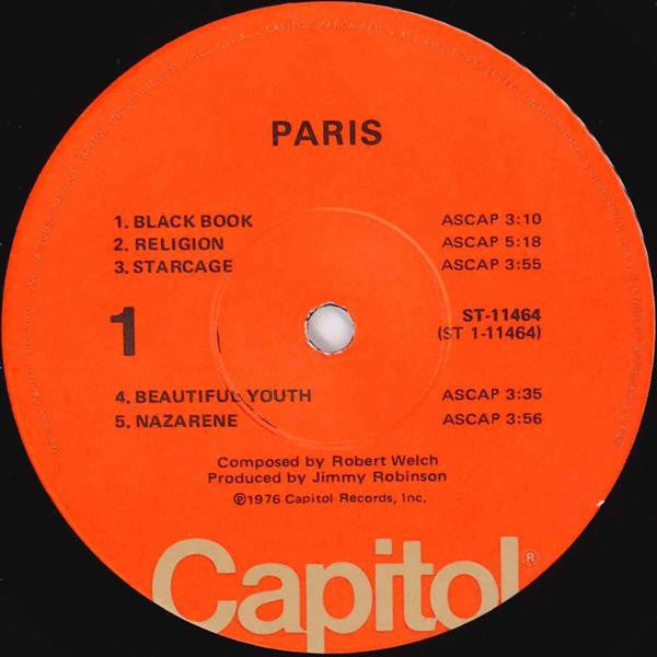 Paris – Paris LP vinyl record, image 3 of 6