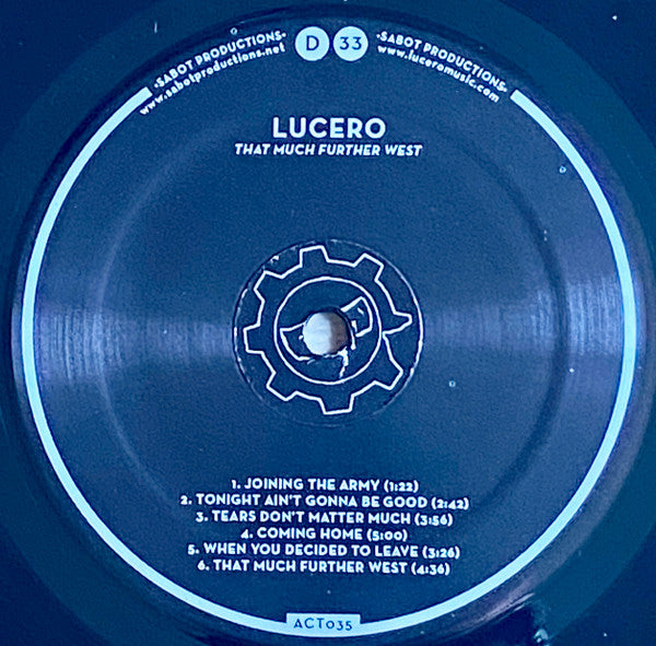 Lucero – That Much Further West (2xLP) LP vinyl record, image 8 of 8