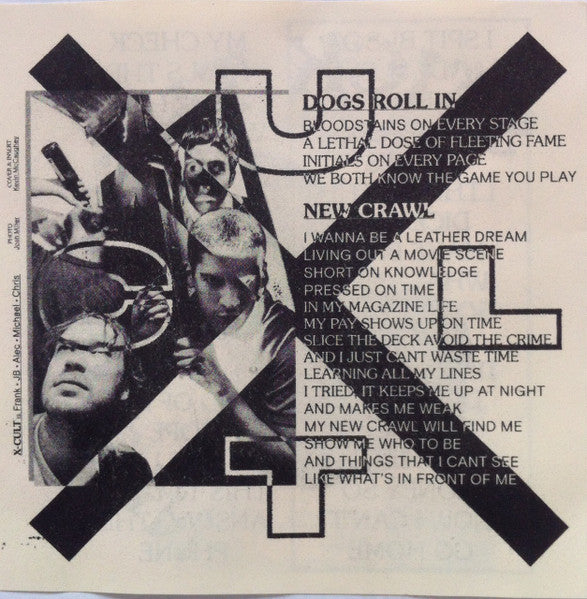 Ex-Cult – Stick The Knife In 7" vinyl record, image 7 of 7