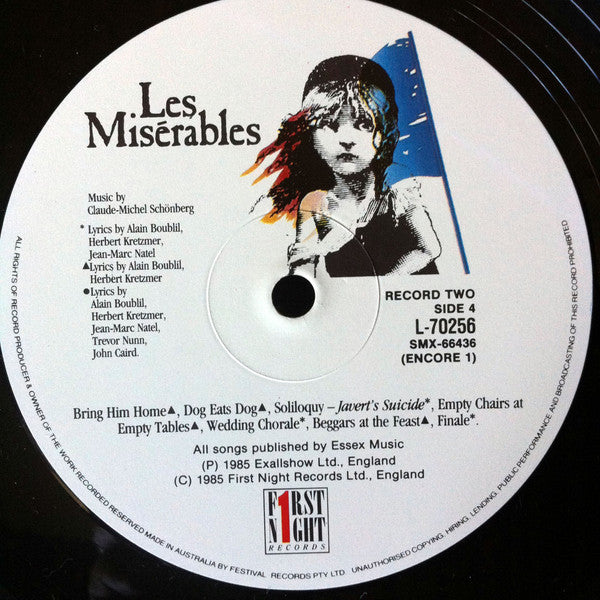 Alain Boublil, Claude-Michel Schönberg – Les Misérables (2xLP) LP vinyl record, image 9 of 10