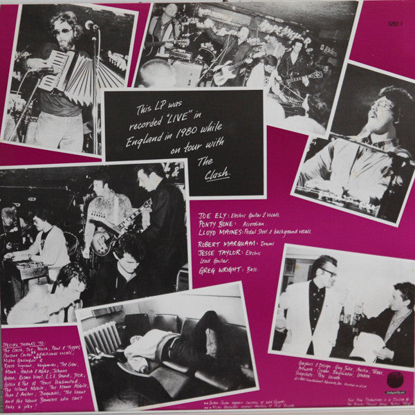 The Joe Ely Band – Live Shots LP vinyl record, image 6 of 6