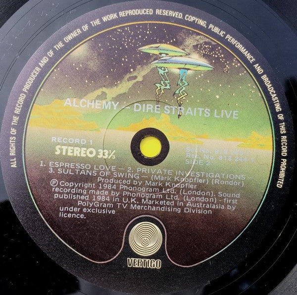 Dire Straits – Alchemy - Dire Straits Live (2xLP) LP vinyl record, image 6 of 8